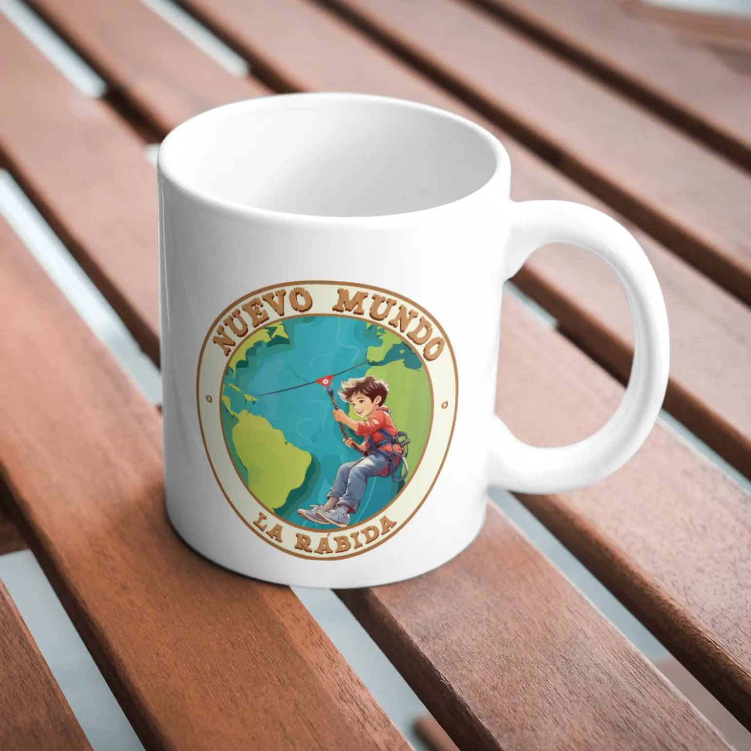 Diseño Logo Parque de Aventuras Nuevo Mundo Diseño de Logotipo personalizado Diseño de Firma digital